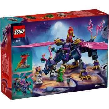 LEGO konstruktsioonimänguasi NINJAGO 71842 Rontu the Master Dragon — 381 tükki, 4 minifiguuri, vitriinimudel 130 mm