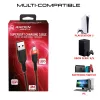 USB-C laadimiskaabel SUBSONIC SA5601 3 m – Ühildub PS5, Xbox, Nintendo Switchiga