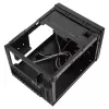 SilverStone SUGO 13 - Lauaarvuti - Mini-DTX - ilma toiteallikata (AT / PS/2) - Must - USB/Audio (SST-SG13B-Q)