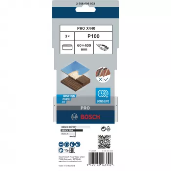 Bosch 2 608 606 003 lihvimisseadme tarvik 3 tk