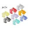 Kaabliklamber DeLOCK 86420 RJ45 Mitmevärviline 16 tk