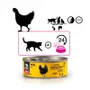 Märg kassitoit 3coty Chicken Cheers 75 g — täisväärtuslik täiskasvanud kasside märgtoit, ühe portsjoni kotike, 12% valku, 7,5% rasva, 80% niiskust
