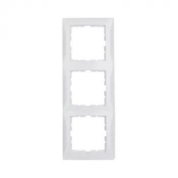 Seinaplaat / lülitikate berker 10138989, valge, duroplast, kruvideta, 10 tk pakend