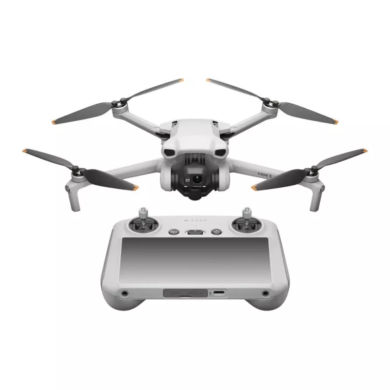 Kvadrokopter DJI Mini 3 Fly More Combo — 4 rootoriga droon, 12 MP 4K kaamera, 10 000 m ulatus, 10,55 m/s maksimaalne kiirus, 2453 mAh aku, 0,248 kg, hall