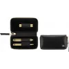 ZWILLING Twinox Gold Edition 97746-004-0 maniküürikomplekt, must nahkümbris, 3-osaline