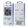 USB A kuni C kaabel TB AKTBXKUCTOA120B 1,2 m, must