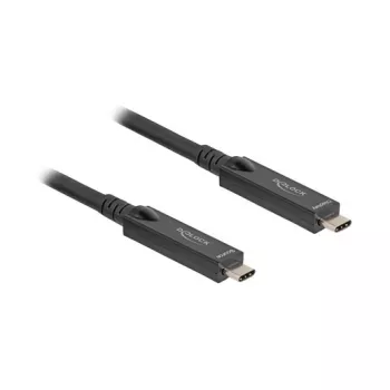 DeLOCK USB-kaabel USB 3.2 Gen 2 10m USB C Must 84257