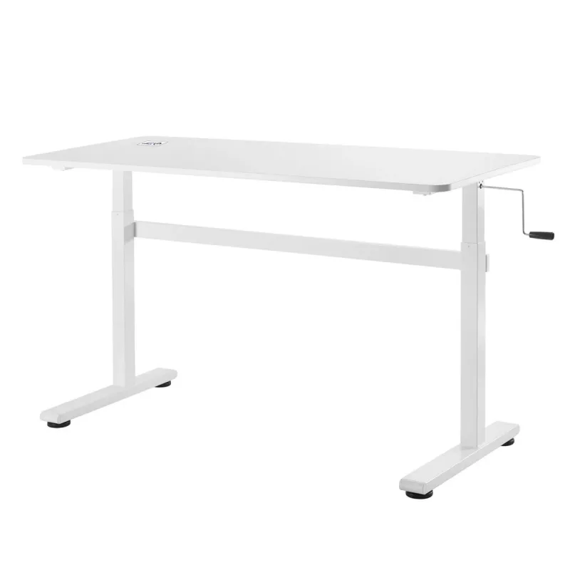 Käsitsi reguleeritava kõrgusega laud Ergo Office, max 40 kg, max kõrgus 117 cm, lauaplaadiga seismiseks ja istumiseks töötamiseks, ER-401 W