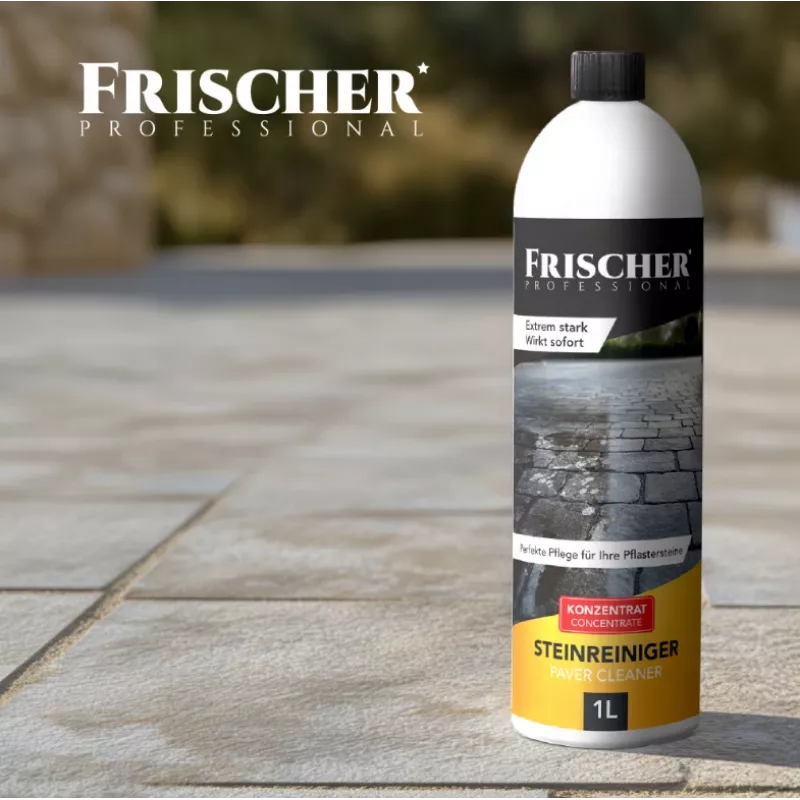 Puhastusvahend sillutus- ja looduskivile FRISCHER 1000 ml kontsentraat
