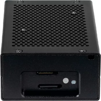 Joy-IT RB-AlucaseP5-01B SBC-korpus Raspberry Pi Alumiinium Must (RB-AlucaseP5-01B)