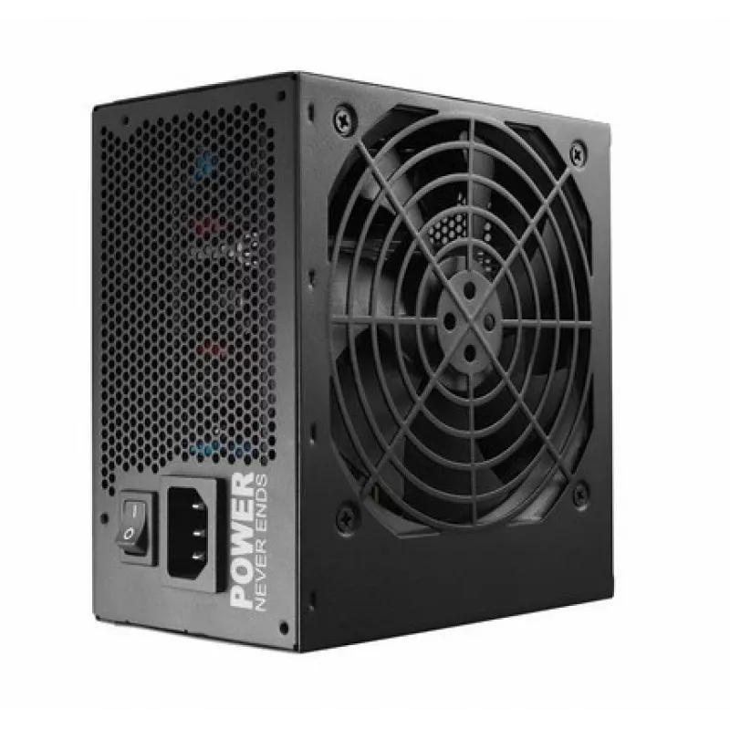 FSP HEXA 85+ PRO 650W toiteplokk ATX ATX2.5 must, 650 W, 100 - 240 V, 50 - 60 Hz, 9 - 4 A, aktiivne, 100 W