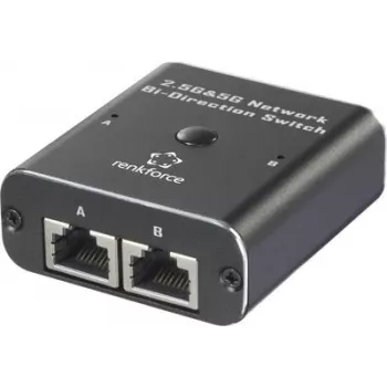 Renkforce RF-EW-700 võrgukommutaator RJ45 2 porti 5 GBit/s USB-toiteallikas (RF-6736628)