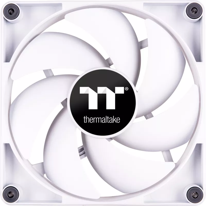 Thermaltake CT120 120mm korpuse ventilaatorid valge 2-pakend