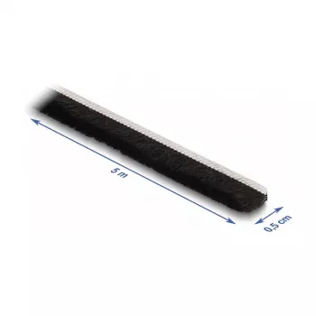 DeLOCK isekleepuv tihendushari 5 mm pikkus 5 m must