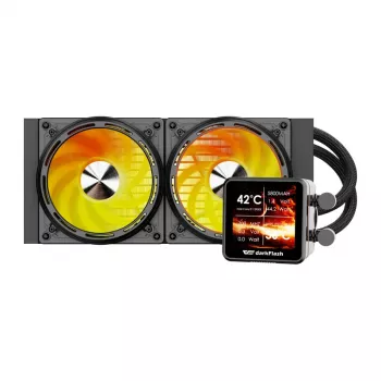 Protsessori vesijahutus Darkflash DE240 (must) — 240mm radiaator, AIO vedelikjahuti