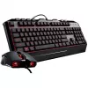 YY Cooler Master Lauaarvuti Mänguklaviatuur Devastator 3 [DE] must mono RGB uuendatud versioon