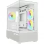 Sharkoon MK7 ARGB mATX korpus 2x klaasiga valge