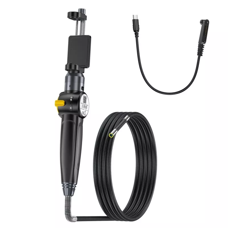 Endoskoop UleFone EC03 1080P veekindla painduva kaabliga, mudel UF-EC03