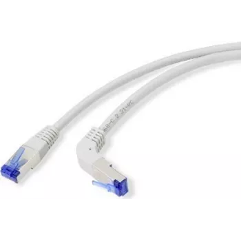 Renkforce RJ45 RJ45 ühenduskaabel CAT 6a S/FTP 10,00 m Hall allapoole nurga all (RF-4892538)