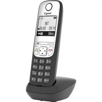 Gigaset A690HX Analoog/DECT telefon Kõne tuvastus Must, Hõbedane