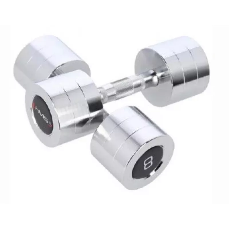 HMS Fitness CHD08 fikseeritud raskusega hantel 8 kg 2 tk