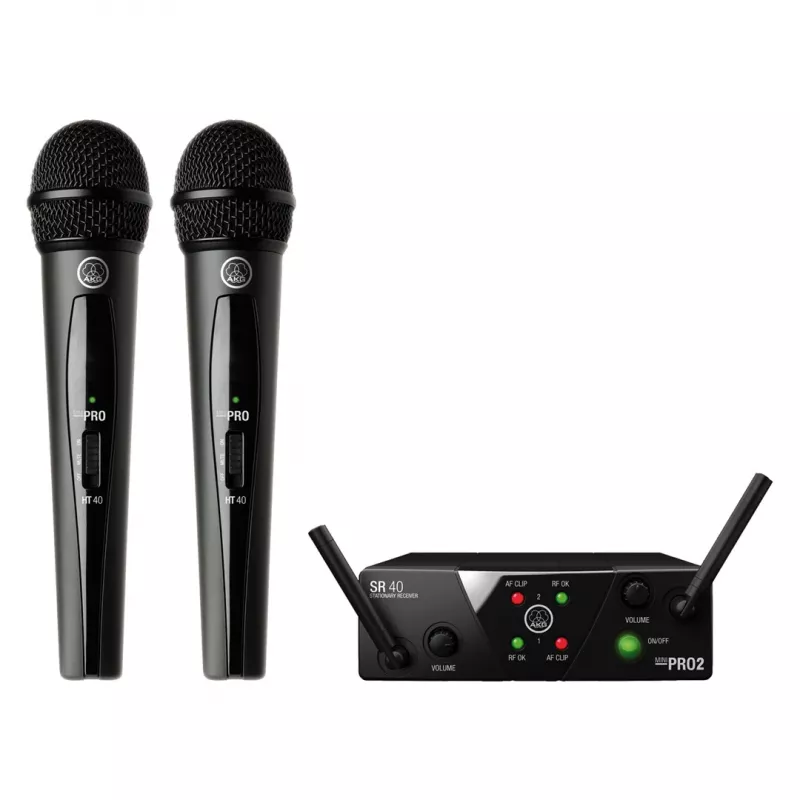 Juhtmevaba mikrofonikomplekt AKG WMS40 Mini2 Vocal