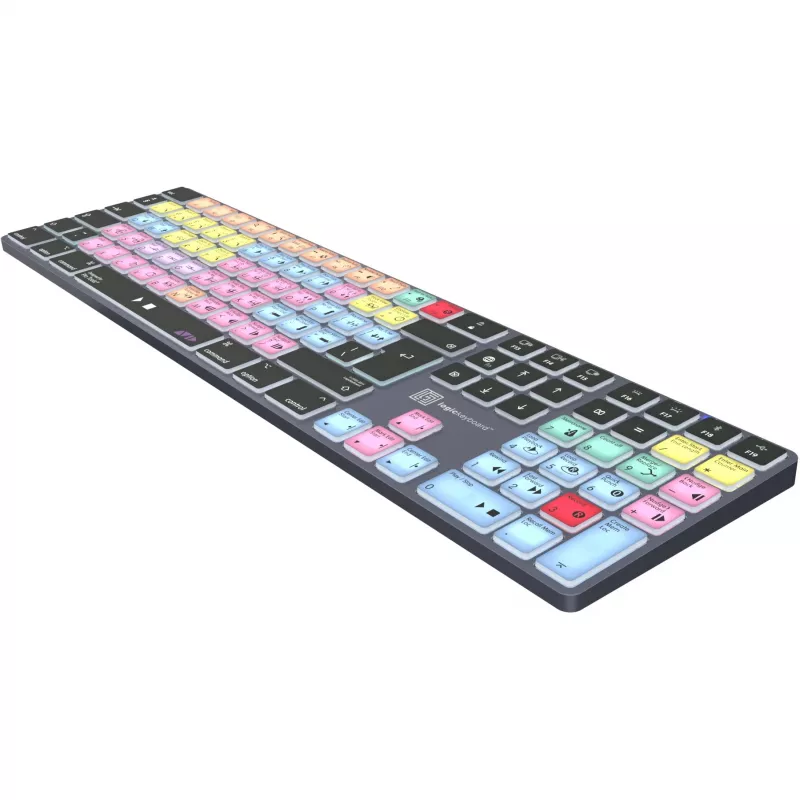 Klaviatuur LogicKeyboard LKB-PT-TM — Täissuuruses (100%) Bluetooth QWERTZ German, titaanhall