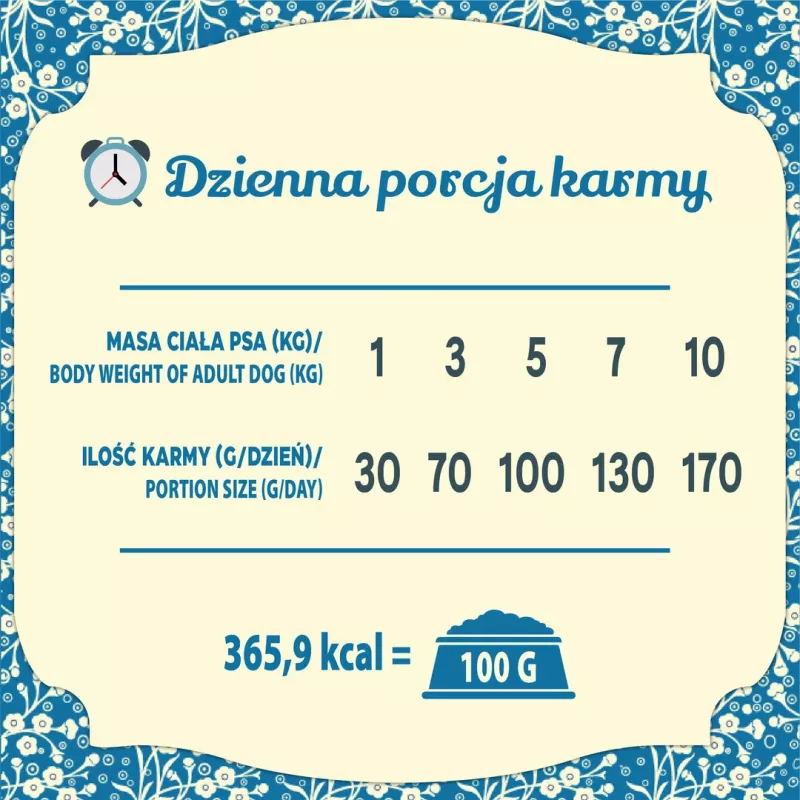 FOLK Väikestele tõugudele Traditsiooniline Masuuria hirvelihahautis peedi ja jõhvikatega - kuiv koeratoit - 7kg