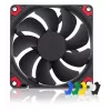 Noctua NF-A9x14 HS-PWM CH.BK.S 92 mm õhuke PWM arvutikorpuse ventilaator, 12 V, 600–2500 RPM, 57,5 m³/h, paksus 14 mm