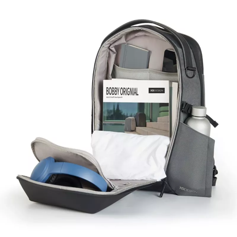 Seljakott XDDESIGN Bizz hall P705.932 — veekindel, kerge linna seljakott
