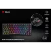 Savio Phenix SAVGK-RED mänguklaviatuur USB RF juhtmevaba Bluetooth QWERTY