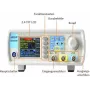Joy-it JDS6600-LITE Funktionsgenerator võrgutoitega 15 MHz - 0,01 µHz 2-kanaliline Kolmnurk, Ristkülik, Signaal, Siinus, Lorentzi kõver, vabalt valitav, Impulss, Müra (JDS6600-LITE)