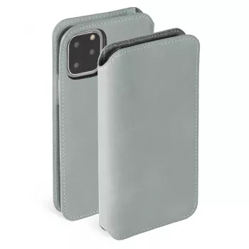 Telefonirahakott Krusell Sunne Apple iPhone 11 Pro jaoks — vintage hall, ümbrisega ümbris kaarditaskuga