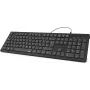 Hama KC-200 klaviatuur Kodu/Kontor USB QWERTY Ukraina Must