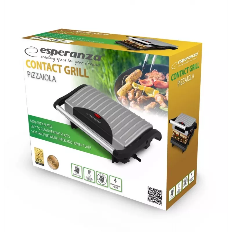 Esperanza Ekg005 elektriline grill Pizzaiola Ekg005