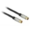 Koaksiaalkaabel RG-6/U DeLOCK 88946 2m IEC Must