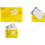 Dokumendikaust Herma Postmappe Zipper A4 PP Kollane XL-formaat A4 dokumentidele