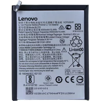 Lenovo - Li-Ion-Poly aku - BL-270 - K6 Plus - 4000mAh (BL-270)