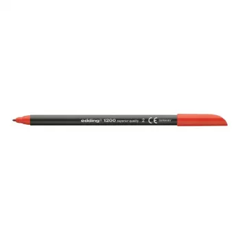 Fineliner Edding 1200 Punane 10 tk