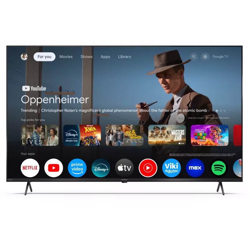 Nutiteler Sharp 50HL4265E 50 Google TV UHD