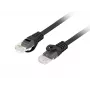 LANBERG võrgukaabel Cat6 RJ-45 U/UTP 3 m must