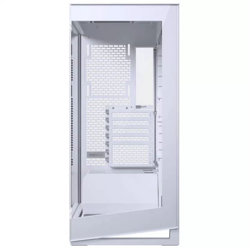 PHANTEKS NV-Series NV5 MK2 ATX-korpus, karastatud klaas, DRGB - matt valge + 3-pack M25 Gen2 PWM D-RGB ventilaator reverse blade + 1x tavaline ventilaator - 120 mm