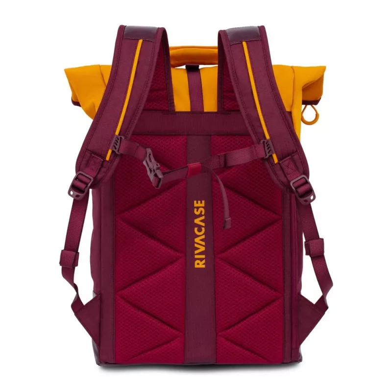 Rivacase Dijon 39.6 cm (15.6) Seljakott oranž, punane