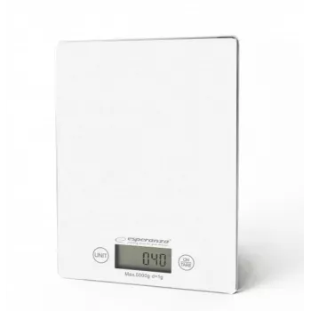 Esperanza EKS002W köögikaal Valge Lauapealne Ristkülikukujuline Elektrooniline köögikaal