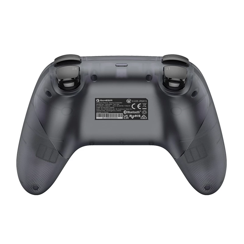 Juhtmeta GameSir T4n Lite kontroller, Nova Gray, Bluetooth, ergonoomiline disain