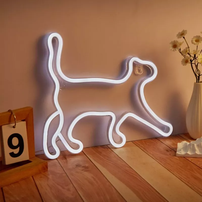 Neoon-stiilis dekoratiivvalgusti MANTA SNL70WH Style Neon Lights CAT 2 Valge 70 cm