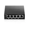 D-Link DGS-1005P/E võrgulüliti, haldamata, Gigabit Ethernet (10/100/1000), Power over Ethernet (PoE), must
