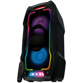 Kõlar SVEN PS-730, must (100W, TWS, Bluetooth, FM, USB, microSD, LED-ekraan, 4400 mA*h)
