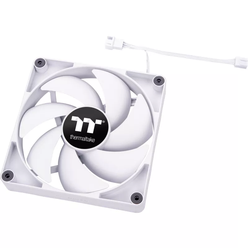 Thermaltake CT120 120mm korpuse ventilaatorid valge 2-pakend