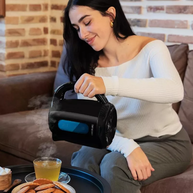 Elektriline veekeetja CECOTEC Thermosense 180 — 1.7 L, 2200 W, must